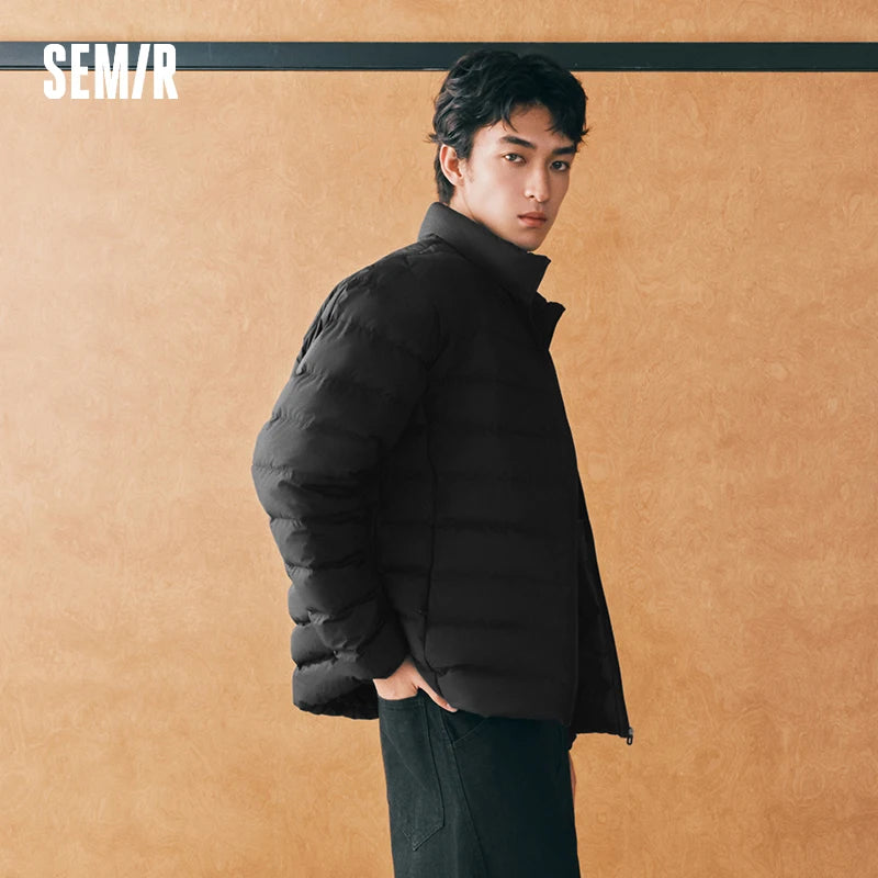 អាវរោមសត្វ Semir សម្រាប់បុរសនិងស្ត្រី ធន់នឹងទឹក ធន់នឹងខ្យល់ ធន់នឹងស្នាមប្រឡាក់ ៩០ ភាគរយ ធ្វើពីរោមសត្វ អ៊ីសូឡង់កម្ដៅ រដូវរងា ឆ្នាំ២០២៦