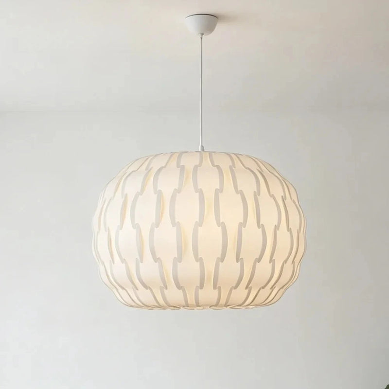 JOYINLED ចង្កៀងព្យួរបែបទំនើប DIY ផ្គុំរូប គម្របចង្កៀងព្យួរពណ៌ស ៤០ សង់ទីម៉ែត្រ ព្យួរចង្កៀងព្យួរ គ្រឿងបំភ្លឺព្យួរ