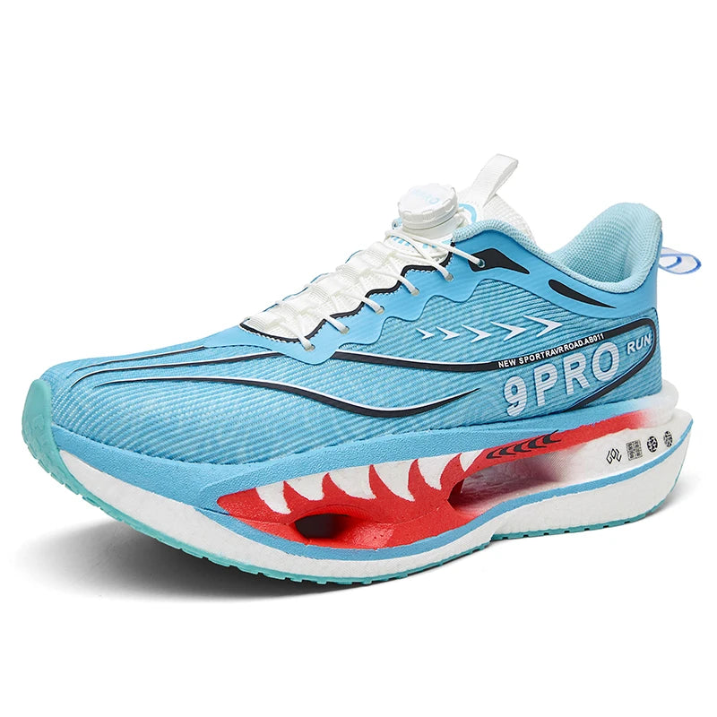 Mens Running Shoes Autumn New Rotating Buckle Breathable Mesh Fashion Sneakers Outdoor Sports Tennis Shoes for Men