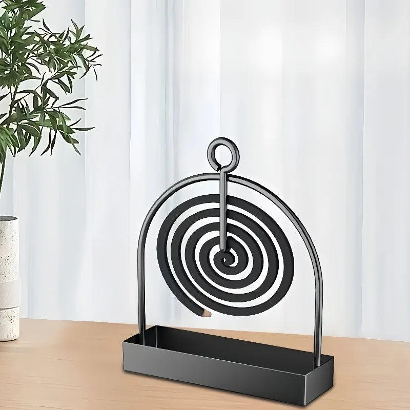 2pcs Mosquito Coil Stand,Metal Material,Suitable for Hanging Mosquito Coils or Sandalwood Incense,Household and outdoor use.