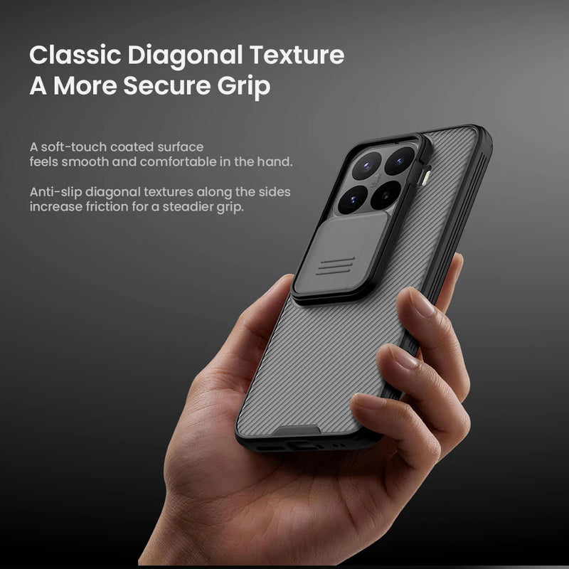 NILLKIN For Xiaomi 17T Pro Case CamShield Pro With Sliding Camera Protection Soft TPU PC Shockproof Back Cover For Mi 17T Cases