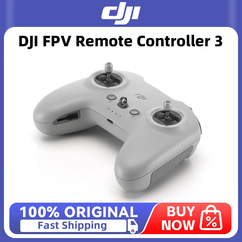 DJI FPV Remote Controller 3 Supports Manual mode, suited for advanced users to practice and master more sophisticated skills