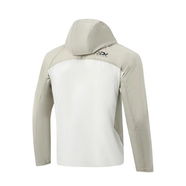 អាវរត់អាជីពបុរស Li-Ning LN WIND PROOF Polyamide ទំហំធម្មតា ធន់នឹងខ្យល់ អាវកីឡា Lining ឆ្លុះបញ្ចាំង មានមួក AFYW001