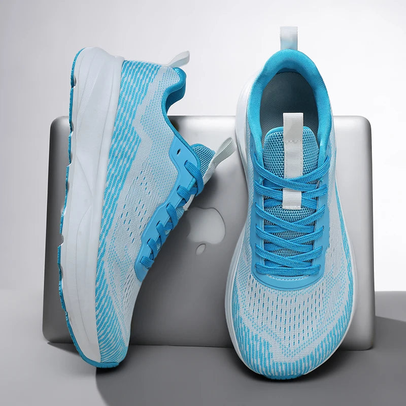 Mens Running Shoes New Luxury Design Mesh Breathable Sneakers Competition Anti Slip Fashion Training Tennis Shoes for Men