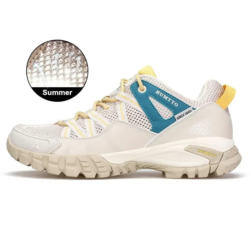 HUMTTO Winter Anti-slip Women's Sports Shoes Hiking Shoes Outdoor Boots for Women Luxury Designer Sneakers Woman Treeking Boots