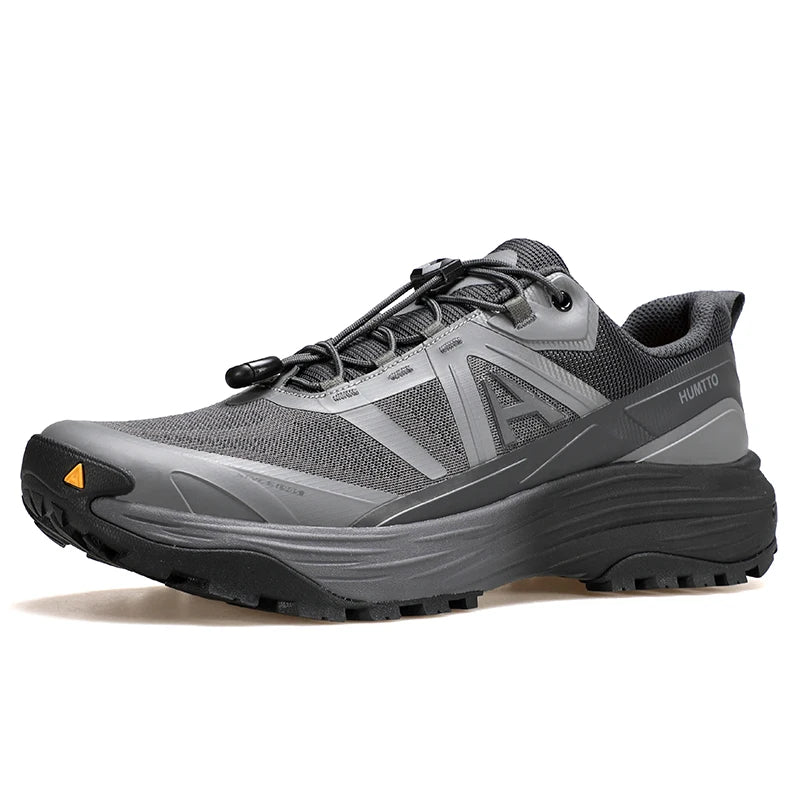 HUMTTO Outdoor Hiking Shoes Men's Breathable Non-slip Mountain Trail Running Sneaker for Man Wear-resistant Trekking Shoes Men