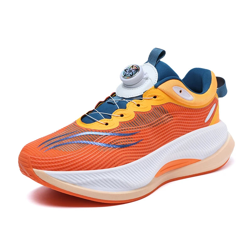 Men's sports shoes four season fashion soft sole breathable outdoor anti slip Racing running shock-absorbing casual sports shoes