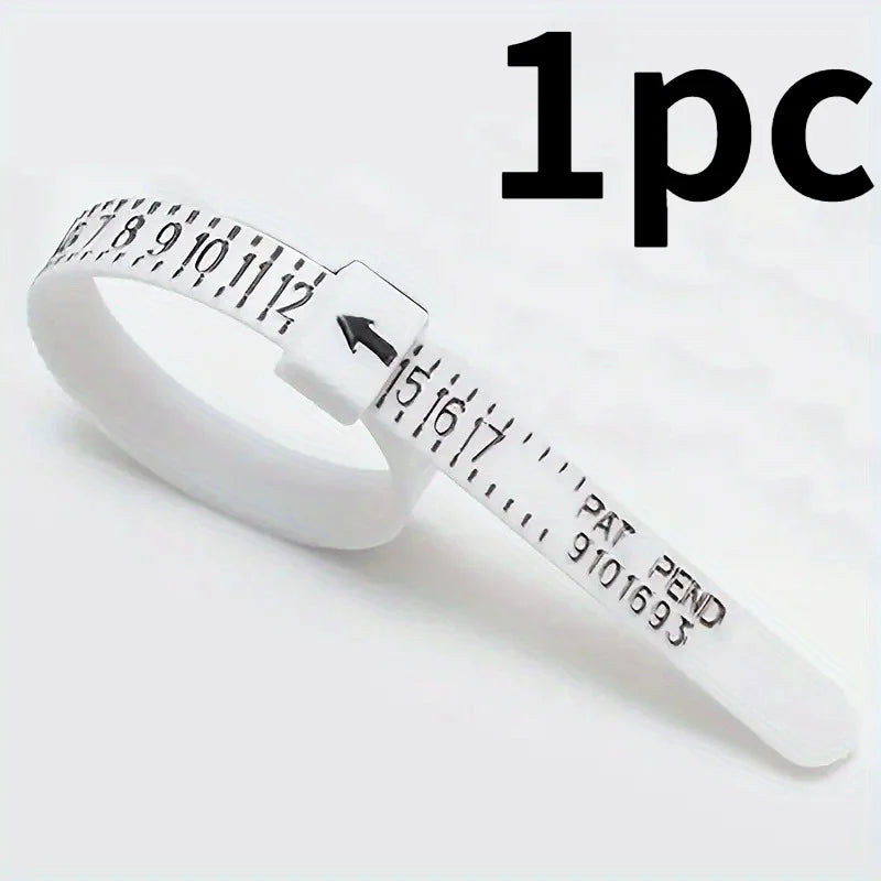 1/2pcs Deluxe Finger Sizer Tool, Accurately Measures Ring Size,easy to use, Precise Measurement,Ideal for Jewelry Lovers.