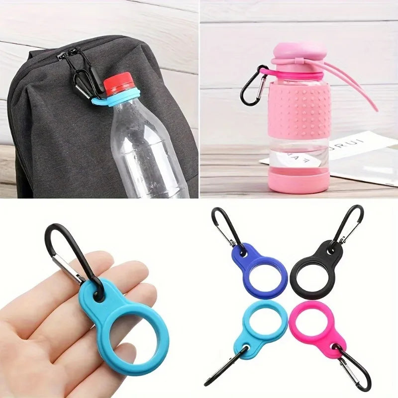 1/2pcs outdoor sports water kettle hooks , durable beverage hooks,portable leisure running water cup clips,backpack accessories.