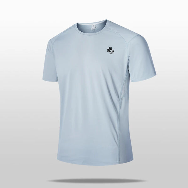 SBWL 2026 Harajuku Summer High-Quality Men's Outdoor Leisure Sports Quick-Drying T-Shirt Running Short Sleeve Tops