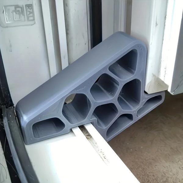 1pc Window Balcony Door Stop with Rail Lock, Furniture Accessory,Non-slip Balcony Window Stopper Home Office Door Clip