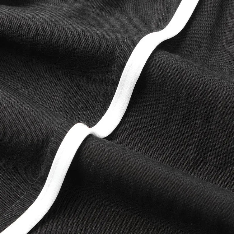 Cool Touch Men’s Summer Pants - Anti-Crease, Breathable & Light, Drawstring Closure, Loose Style for Hot Weather Sunscreen