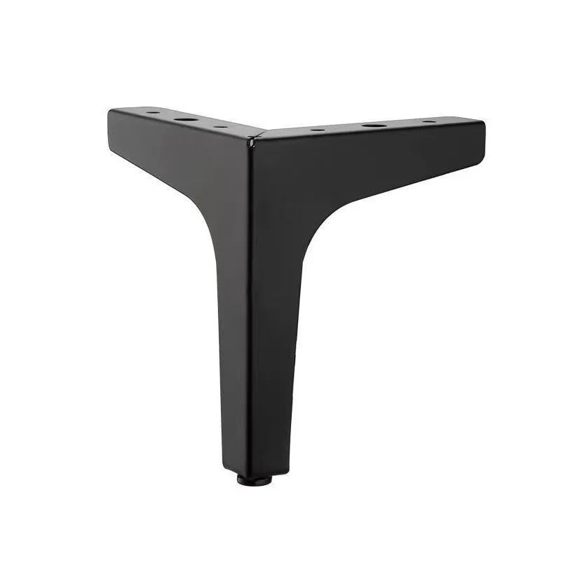 4PCS Trident-Legged Metal Furniture Support Legs for Sofa TV Cabinet Coffee Table Bathroom Cabinet Bed - Right Angle Versatile L