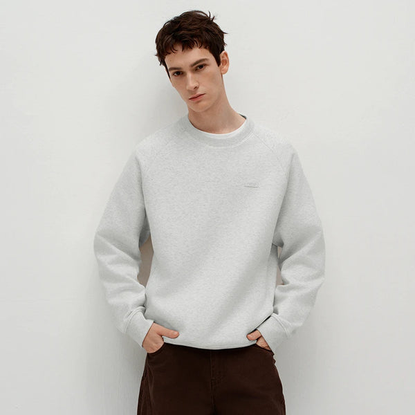 អាវយឺតបុរស Semir Soft Touch 2026 ស្ទីលធម្មតារដូវរងា ស្រទាប់ក្តៅ ស្លៀកជារៀងរាល់ថ្ងៃ ស្អាត ស្រមោល ទូខោអាវប្រចាំថ្ងៃ