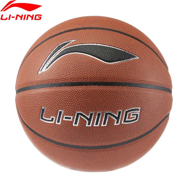 Li-Ning Unisex Basketball B6000 Size 7 Anti-Slippery Uninflate Wearable Outdoor Indoor Sport Balls ABQV015