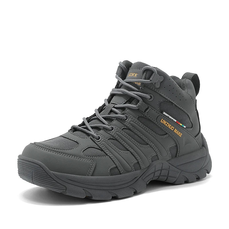 Men's tactics training boots four seasons new non-slip waterproof outdoor boots wild jungle hiking sneakers boots climbing boot