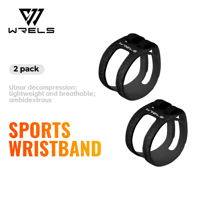 WRELS Sports Wrist Brace Adjustable Compression Wristband Breathable Prevent Sprain Gym Fitness Wrist Workout Support Strap