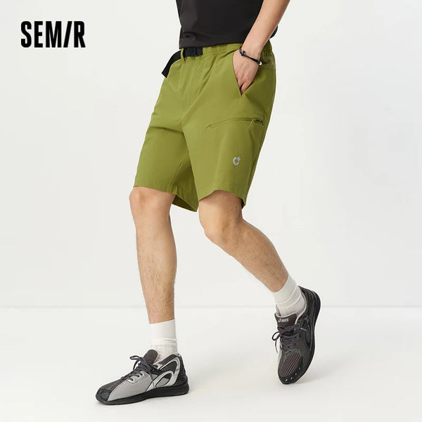 ខោខ្លីបុរស Semir ឆ្នាំ ២០២៦ ស្ងួតរហ័ស មានអារម្មណ៍ត្រជាក់ ពាក់ក្រៅផ្ទះ មានមុខងារឆ្លុះបញ្ចាំង បោះពុម្ព យឺត ធម្មតា