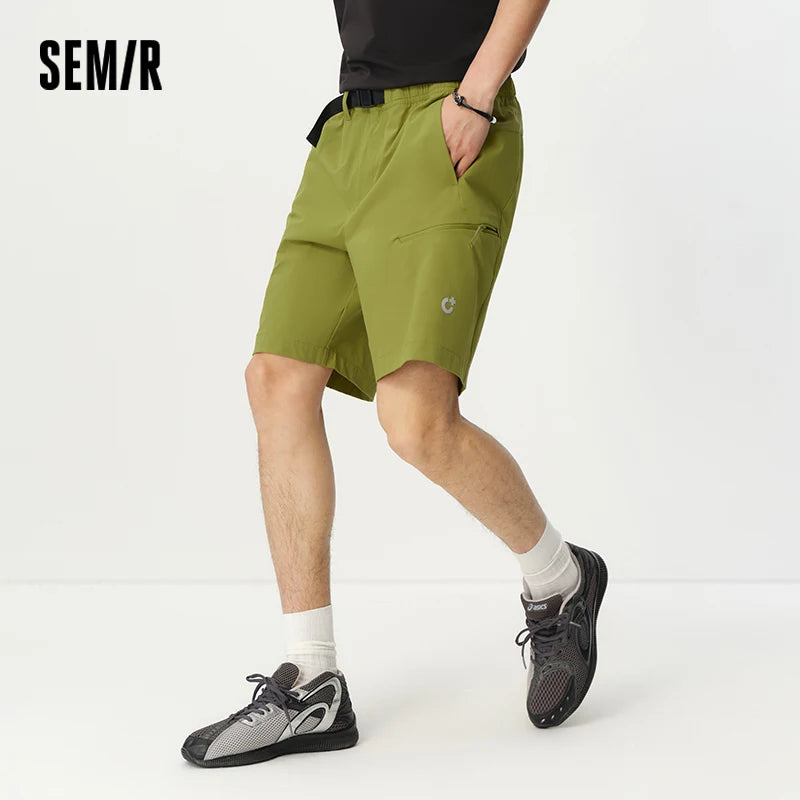 Semir Mens Shorts 2026 Quick Dry Cool Feeling Outdoor Functional Reflective Printed Elastic Casual