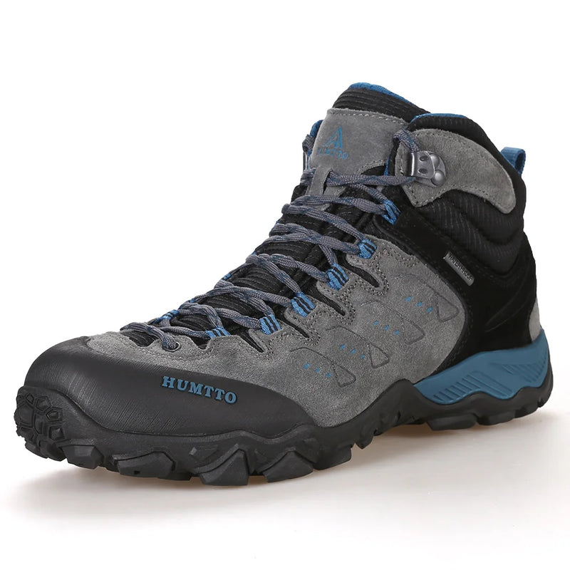 HUMTTO Hiking Boots for Men Outdoor Anti-slip Mountain Sneakers Man Keep Warm Trekking Shoes Winter Designer Men's Sports Shoe