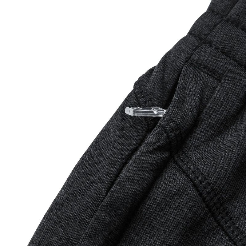 ខោខ្លីកីឡាបុរស Li-Ning Wade Knit 100% Polyester ទំហំធម្មតា មានផាសុកភាព មានហោប៉ៅស៊ីប បាតលីនីង AKYV141