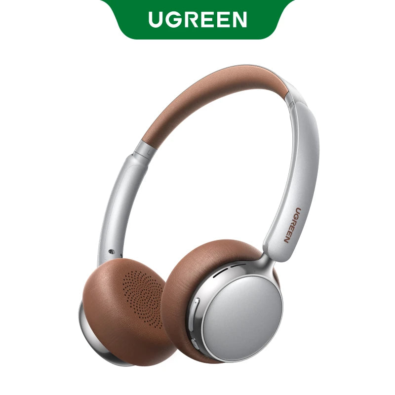 UGREEN Studio Plus 25dB ANC Active Noise Cancelling Headphones Wireless Over Ear Bluetooth Earphones, 3D Spatial Audio