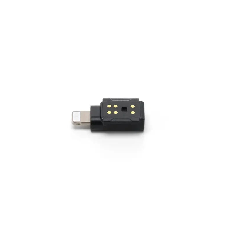DJI Mic 3 Mobile Phone Adapter (Lightning) to Apple mobile devices with a Lightning port for audio recording