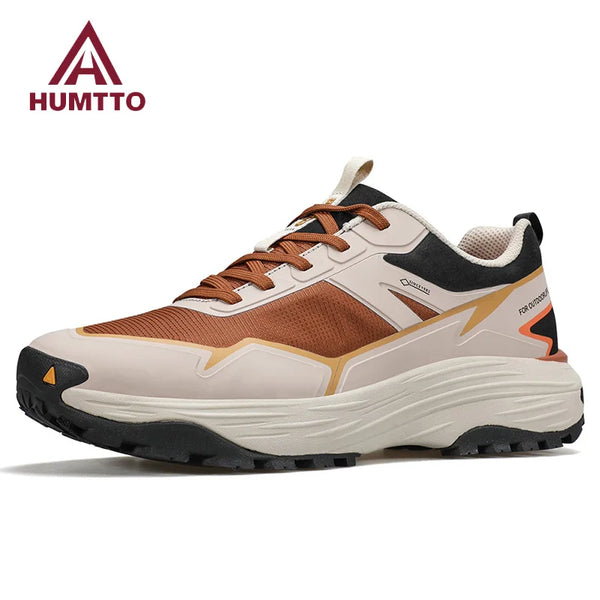 HUMTTO Running Shoes Cushioning Trainers Man Breathable Gym Sneakers for Men Black Luxury Designer Marathon Men's Sports Shoes