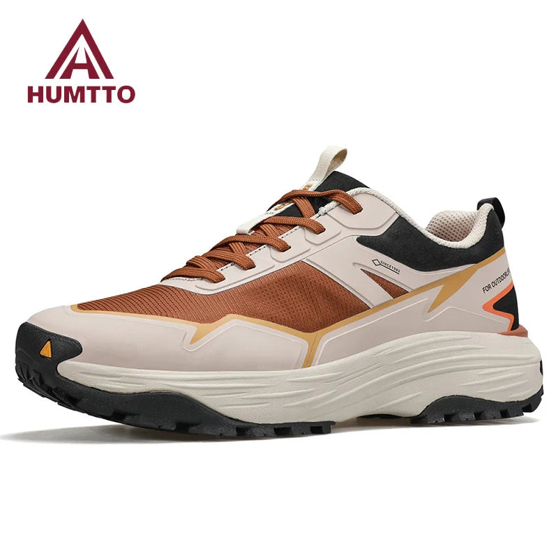HUMTTO Running Shoes Cushioning Trainers Man Breathable Gym Sneakers for Men Black Luxury Designer Marathon Men's Sports Shoes