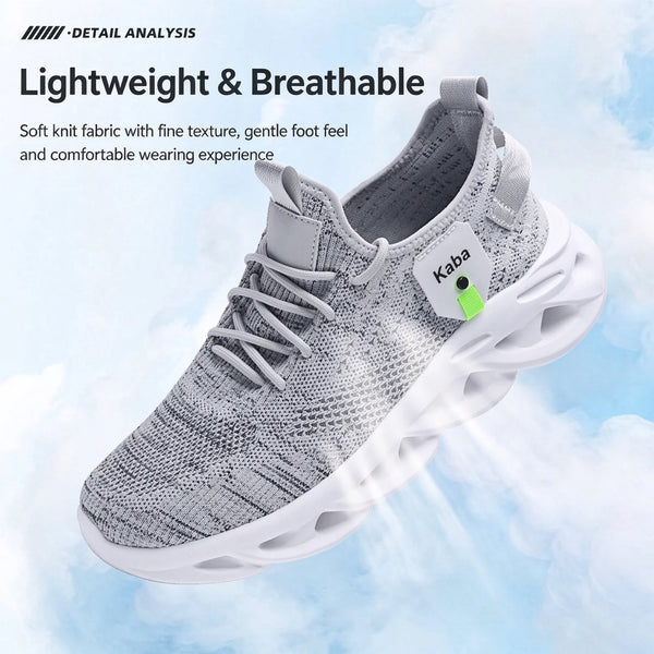 Men's Plus Size 50 51 52 Breathable Mesh Sneakers Lightweight Casual Running Sports Shoes Soft Comfort Walking Athletic Shoes