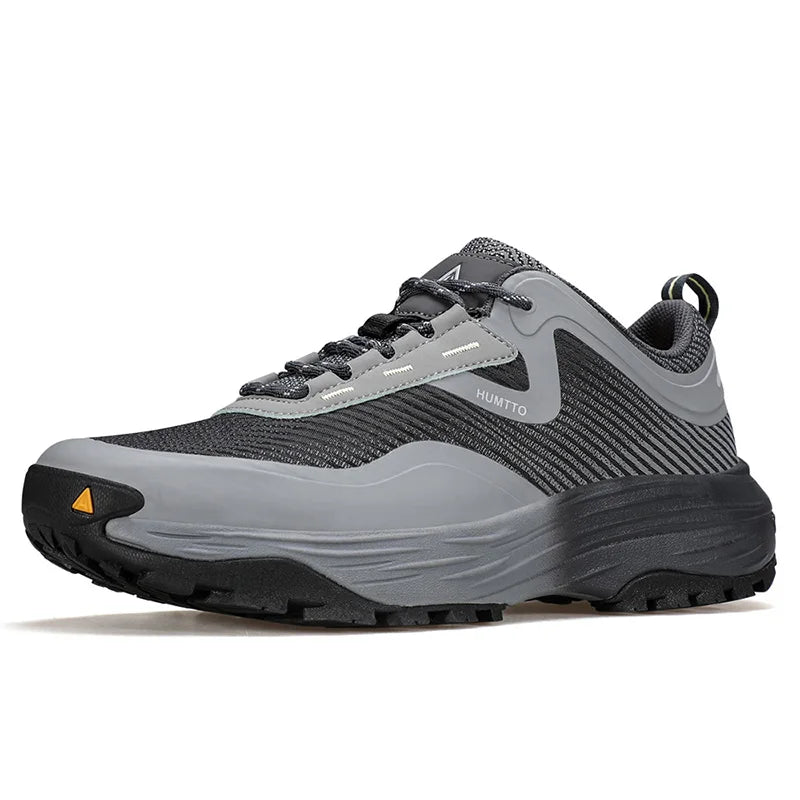 HUMTTO Outdoor Hiking Shoes Men's Breathable Non-slip Mountain Trail Running Sneaker for Man Wear-resistant Trekking Shoes Men