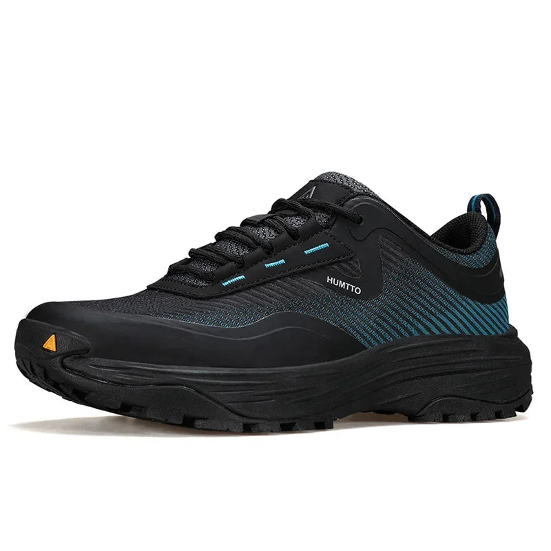 HUMTTO Casual Running Shoes Cushioning Man Trainers Breathable Gym Men Sneakers Light Black Luxury Designer Men's Sports Shoes