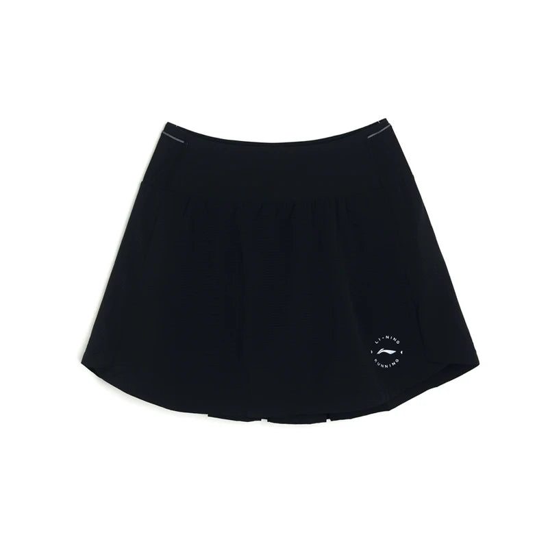 សំពត់ខ្លីរត់សម្រាប់នារី Li-Ning ទំហំធម្មតា មានខ្យល់ចេញចូលបានល្អ បាត LiNing មានផាសុកភាព ខោកីឡាលំហែកាយ ASKW104