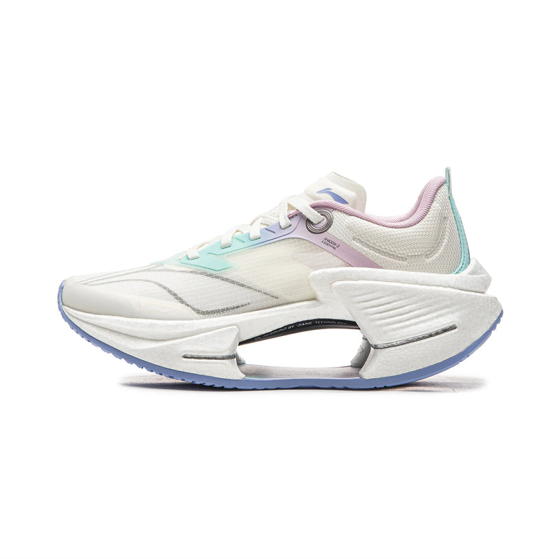 ស្បែកជើងរត់ Li-Ning SHADOW 3 ESSENTIAL សម្រាប់នារី JIANG ស្បែកជើងប៉ាតា LiNing សម្រាប់រត់ប្រចាំថ្ងៃ ធន់នឹងការពាក់ មានទ្រនាប់ ARRW004