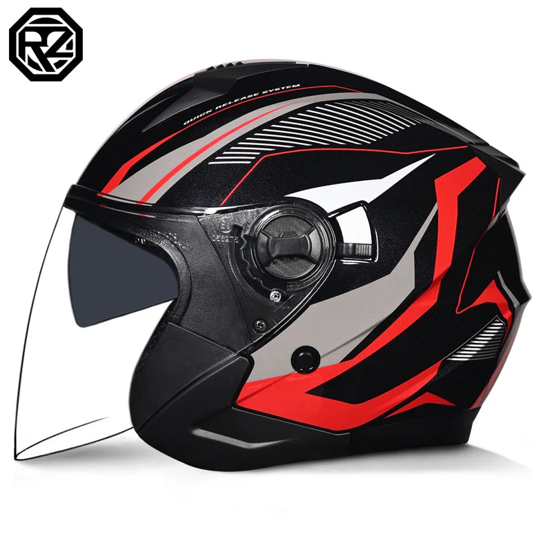 3/4 Open Face Helmet Motorcycle 3C Dot Approved High Quality Motocross Helmets Cascos Para Moto 3/4 Jet Casque Moto Capacetes