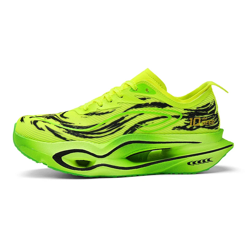 Unisex Sports Shoes Shock-absorbing Anti Slip Rebound Soft Sole Professional Running Shoes Outdoor Lightweight Training Shoes
