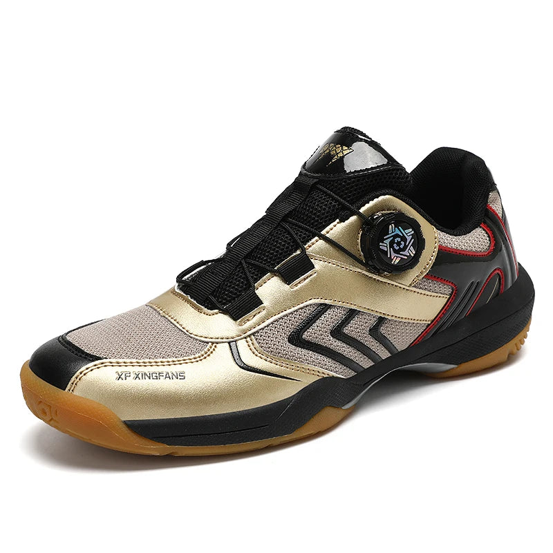 Mens Badminton Shoes High Elasticity Midsole Support Strong Wrapping Indoor Outdoor Fields Anti Twist Stable Training Sneakers