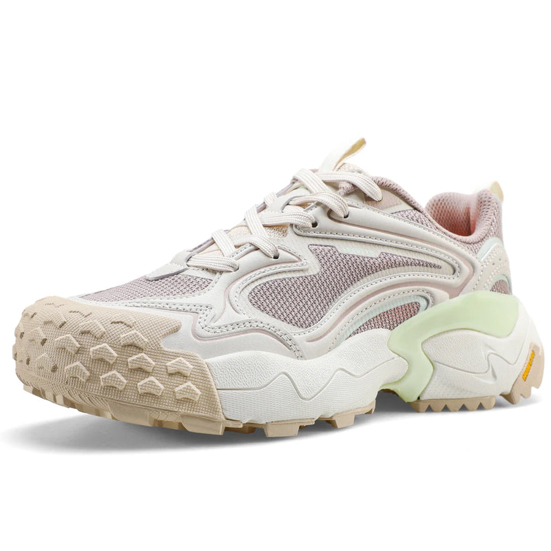 HUMTTO Anti-slip Sneaker for Women Breathable Running Shoes Outdoor Walking Womens Sneakers Designer Trail Jogging Woman Shoes