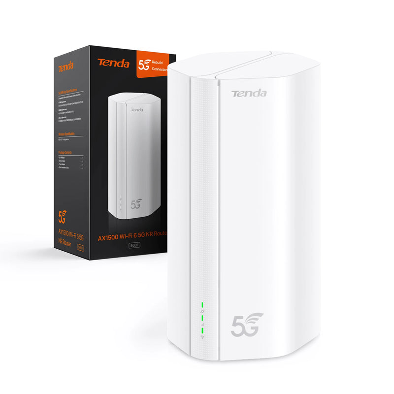 រ៉ោតទ័រស៊ីម Tenda 5G AX1500 AX1800 Wi-Fi 6 ម៉ូដឹម CPE ឥតខ្សែ ចំណុចក្តៅវ៉ាយហ្វាយ 5G/4G/3G ពហុរបៀប 2.4Ghz 5Ghz រ៉ោតទ័រ Mesh 5g WiFi