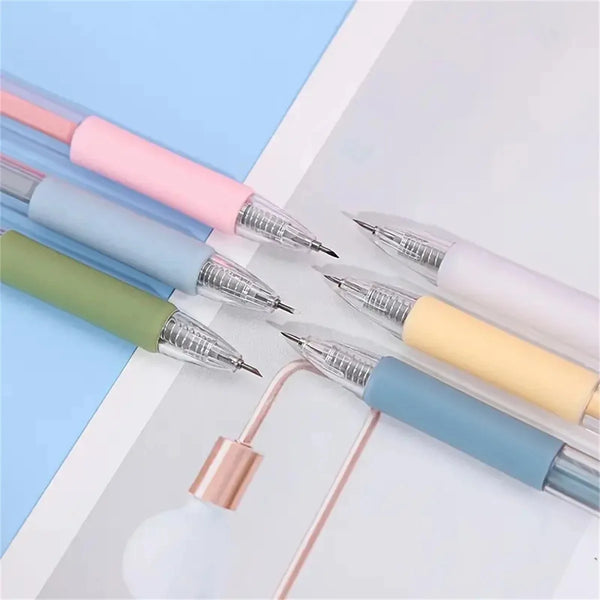 1+4PCS/5PCS Pen Knife Mini Press Piece Pen Function Mini Account Sticker Art Knife Paper Art Knife Pen Cutting Paper Knife