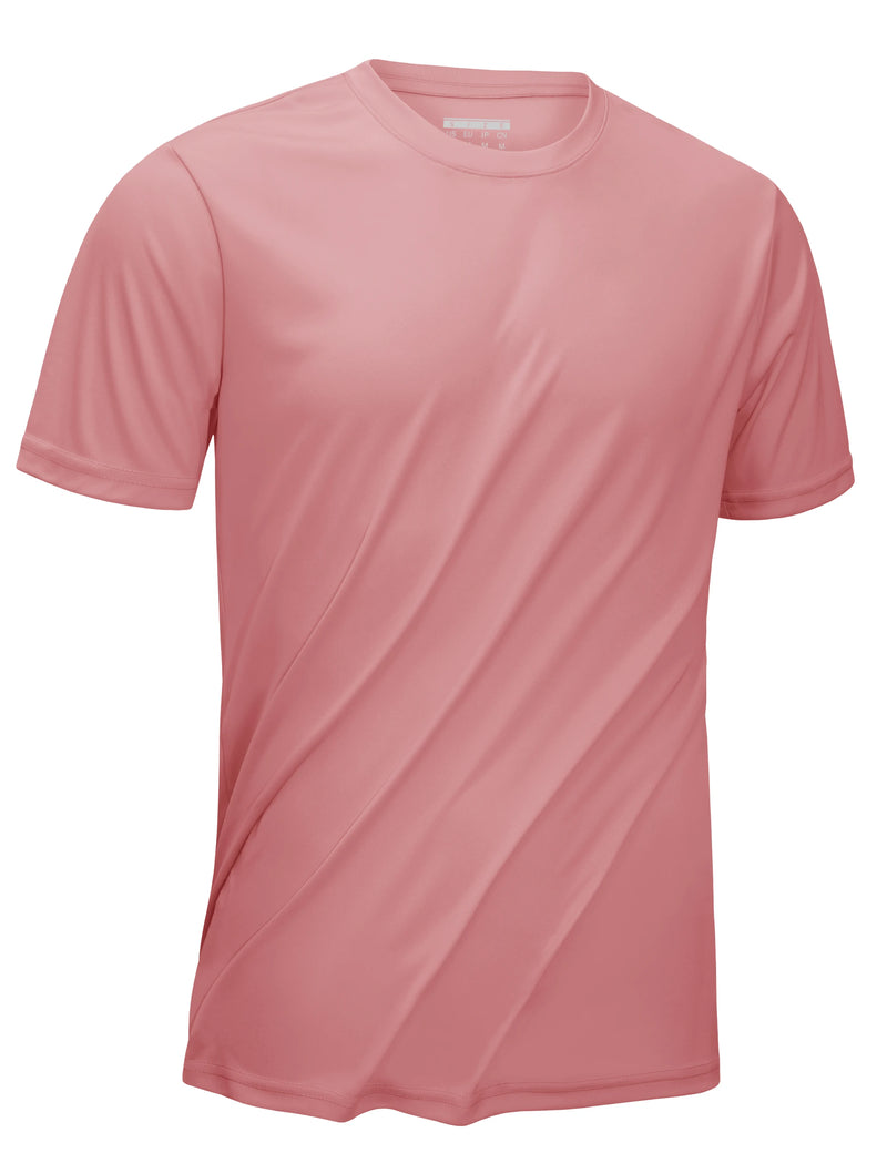 TACVASEN UPF 50+ Summer Performance T-shirts Mens Sun Protection Tee Shirts Gym Sports Athletic Running Swim Casual T-shirt Tops