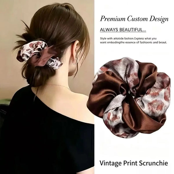 Maruko Large Intestine Hair Hoop 2026 New Sensation Head Flower Disc Hair Artifact Head Rope Advanced Intesti