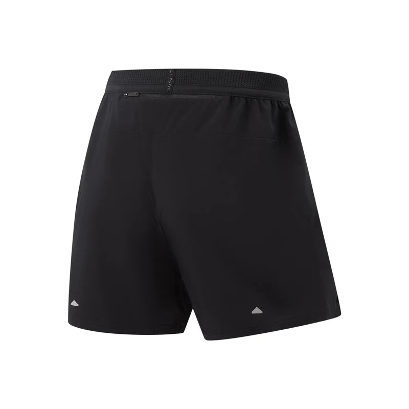ខោរត់អាជីពបុរស Li-Ning LN DRY 88% Polyester 12% Elastane ឆ្លុះបញ្ចាំង ខោស្ព័រ LiNing ស្រួលពាក់ AKSW119