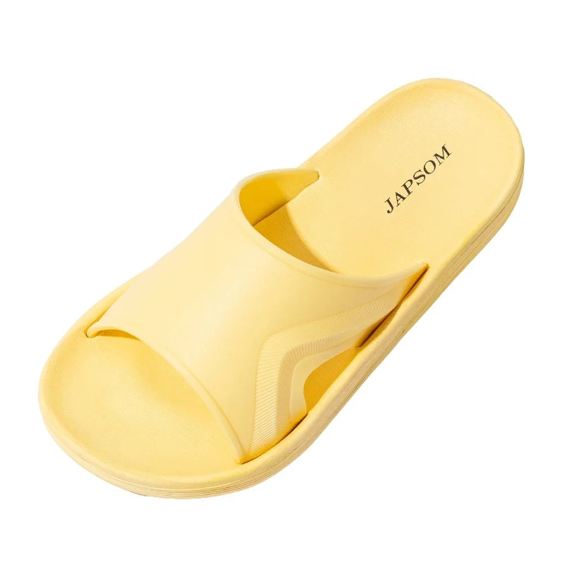 Summer Fashion Slippers for Men Indoor Outdoor Sandals Beach Flip Flop Male Slides Non-Slip Shower Shoes Bathroom Bedroom