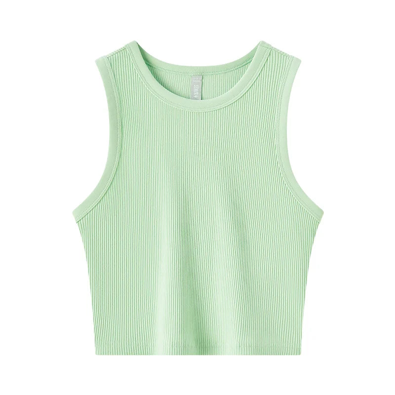 Semir Versatile Vest Contrast Color Bra Integrated Simple Inner Wear Women Camisole Daily Outer Underwear 2026 Spring