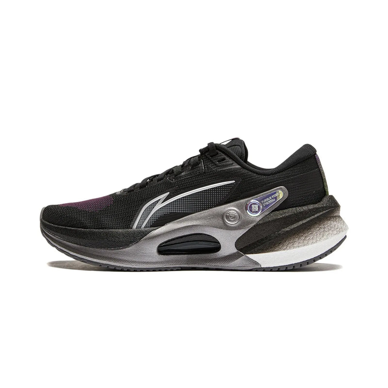 Li-Ning Men's FURIOUS RIDER 7 V2 Stability Running Shoes BOOM FIBER Cushion Stable Support Sport Shoes Wearable Sneakers ARZU003