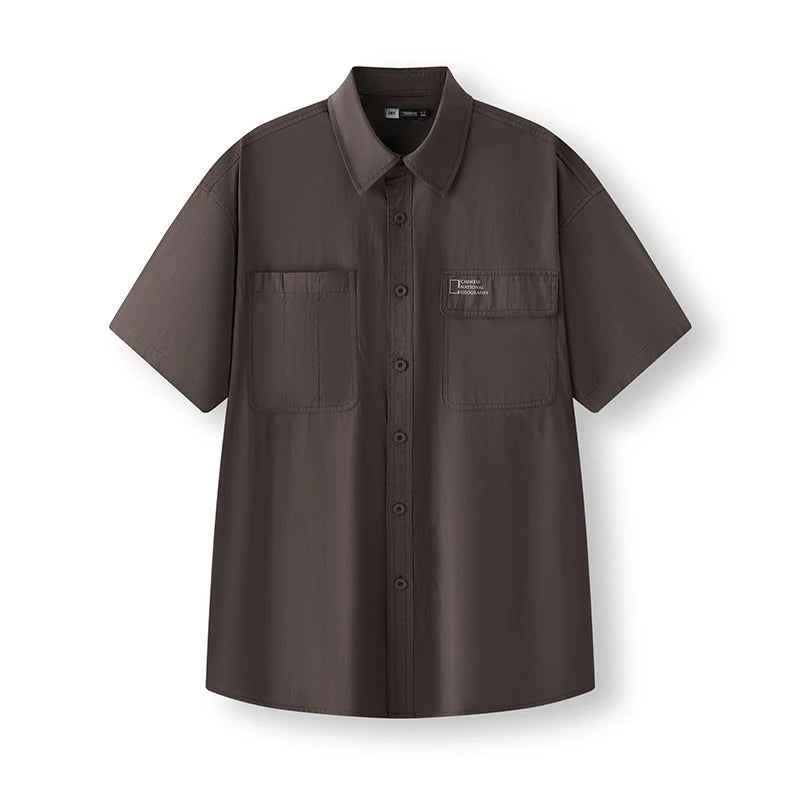 Semir Mens Shirt 2026 Short Sleeve Classic Workwear Tops Simple Trendy Casual Style Soft Comfortable Daily Wear