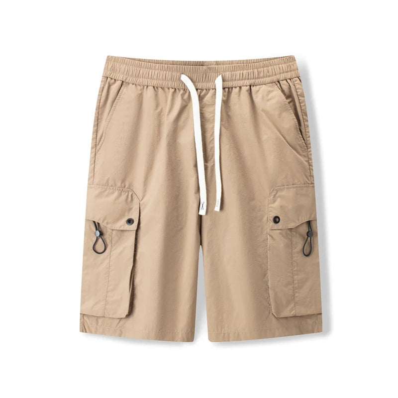 Men's Casual Cargo Shorts 2026 Summer New Style, Lightweight Shorts Outdoor Travel Hiking Beach, Multi-pocket Loose Shorts