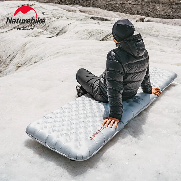 ពូកខ្យល់ Naturehike Tuye 8.8R តម្លៃស្រាលបំផុតសម្រាប់ឡើងភ្នំ បោះតង់ ឡើងភ្នំ ធ្វើដំណើរ កម្រាលដែលអាចបំប៉ោងបាន ធន់នឹងសំណើម
