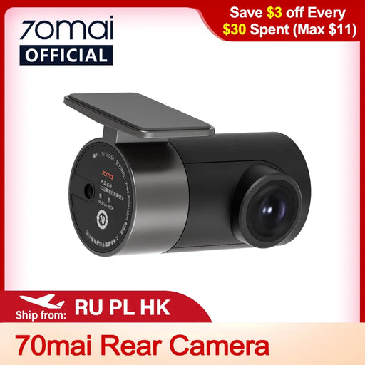 70mai Rear Cam RC06 for 70mai 4K Dash Cam 70mai A800 4K Car DVR Rearview cam 70mai Pro Plus+ for A800S & A500S